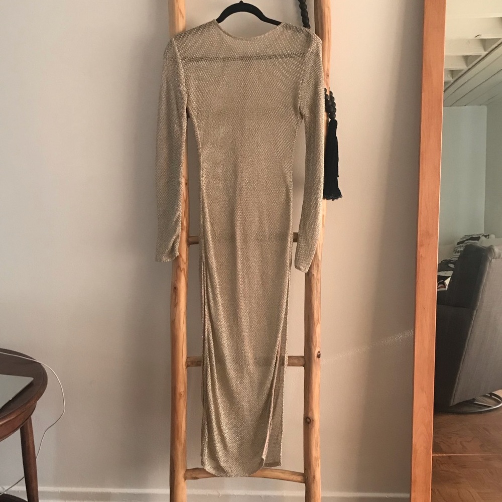 Faux Chain Dress